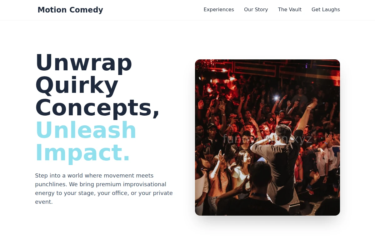 Motion Comedy