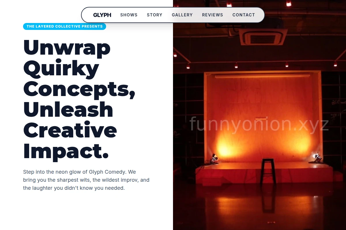 Glyph Comedy