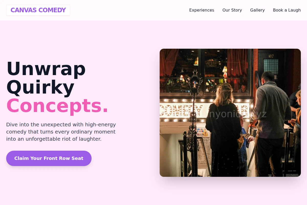 Canvas Comedy