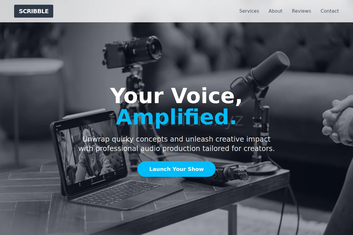 Scribble Podcast Production