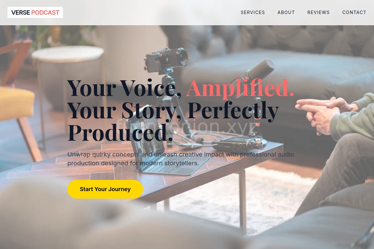 Verse Podcast Production