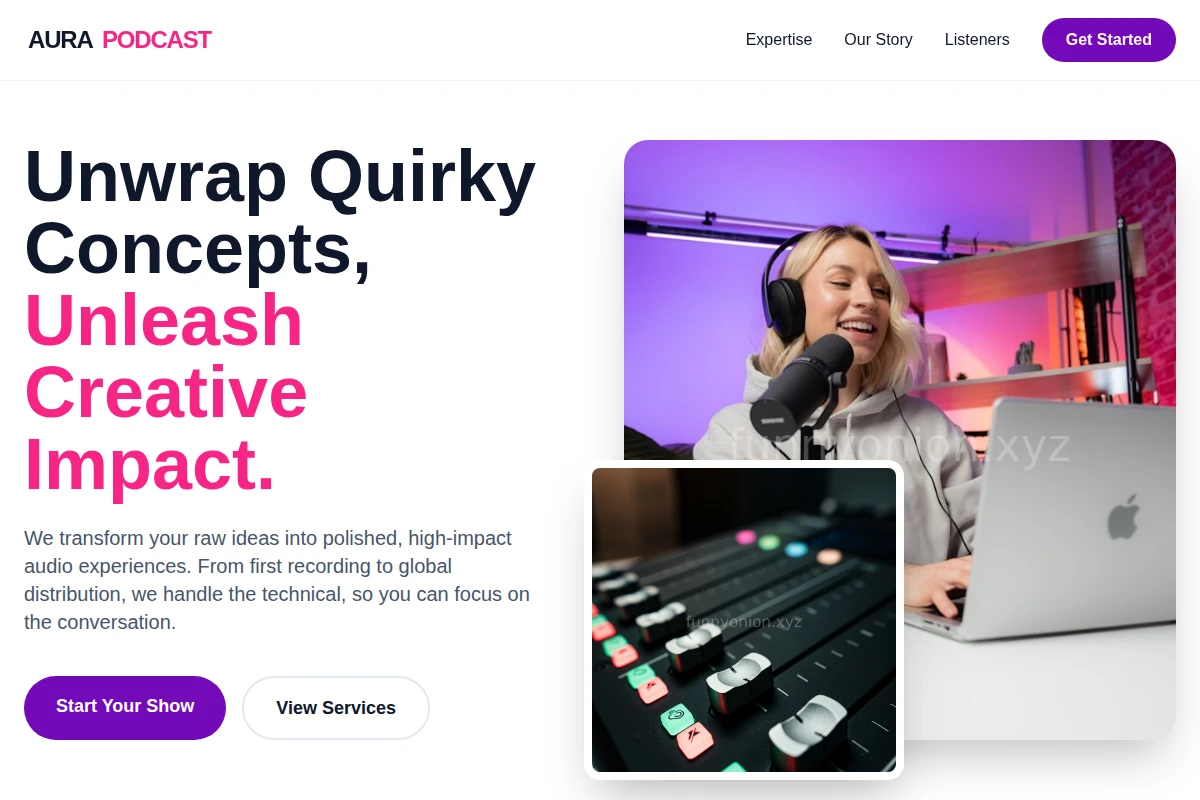 Aura Podcast Production